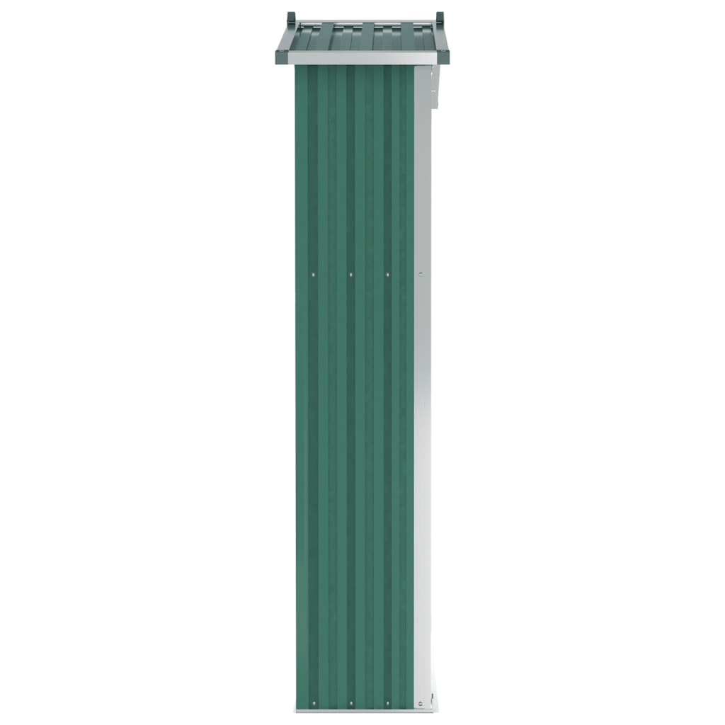 Capanno Da Giardino Verde 116x45x175 Cm In Acciaio Zincato - Image 3