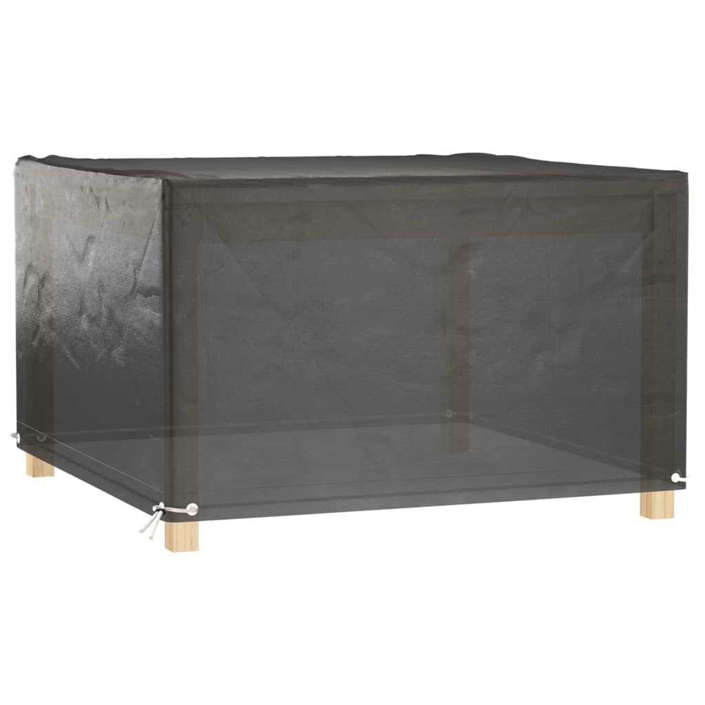 Coperture Mobili Giardino 2pz 8 Occhielli 125x125x75cm Quadrate