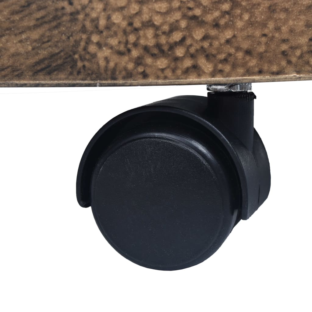 Carrelli Portavasi 6 Pz Bronzo 30 Cm In Plastica