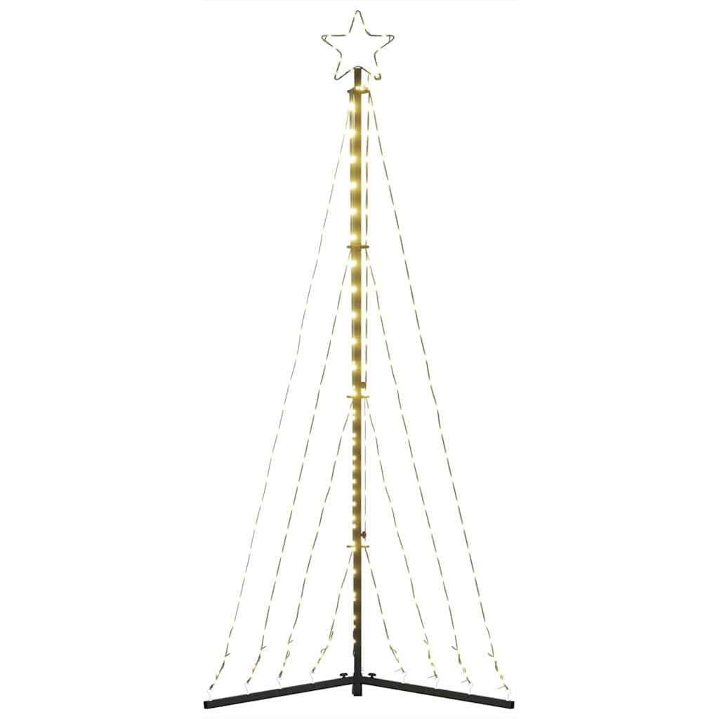Albero Di Natale A Led 339 Led Bianco Caldo 182 cm - Image 6
