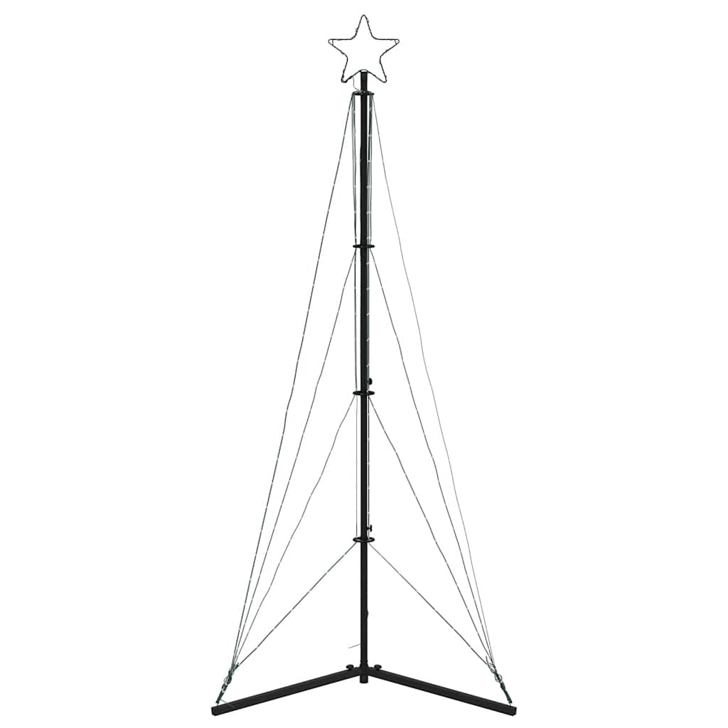 Albero Di Natale A Led 363 Led Bianco Caldo 182 cm - Image 6