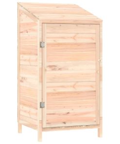 Capanno Da Giardino 55x52x112 Cm In Legno Massello Di Abete