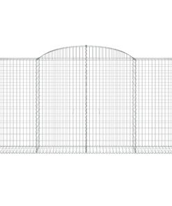 Cesti Gabbioni Ad Arco 7 Pz 300x50x140/160 Cm Ferro Zincato
