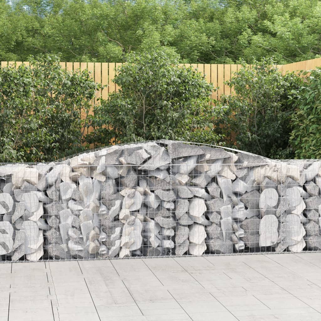 Cesti Gabbioni Ad Arco 2 Pz 400x50x80/100 Cm Ferro Zincato - Image 5