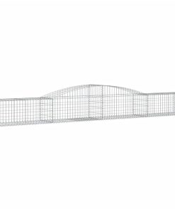 Cesti Gabbioni Ad Arco 5 Pz 400x50x40/60 Cm Ferro Zincato