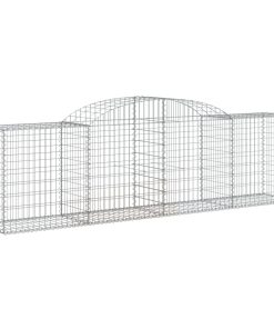 Cesti Gabbioni Ad Arco 9 Pz 300x50x80/100 Cm Ferro Zincato