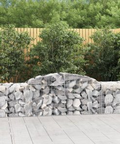 Cesti Gabbioni Ad Arco 15 Pz 300x50x60/80 Cm Ferro Zincato