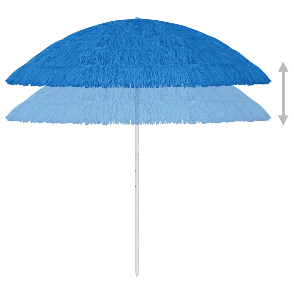 Ombrellone Da Spiaggia Hawaii Blu 300 cm - Image 4