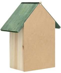 Casette Per Insetti 2 Pz 23x14x29 Cm In Legno Massello Di Abete