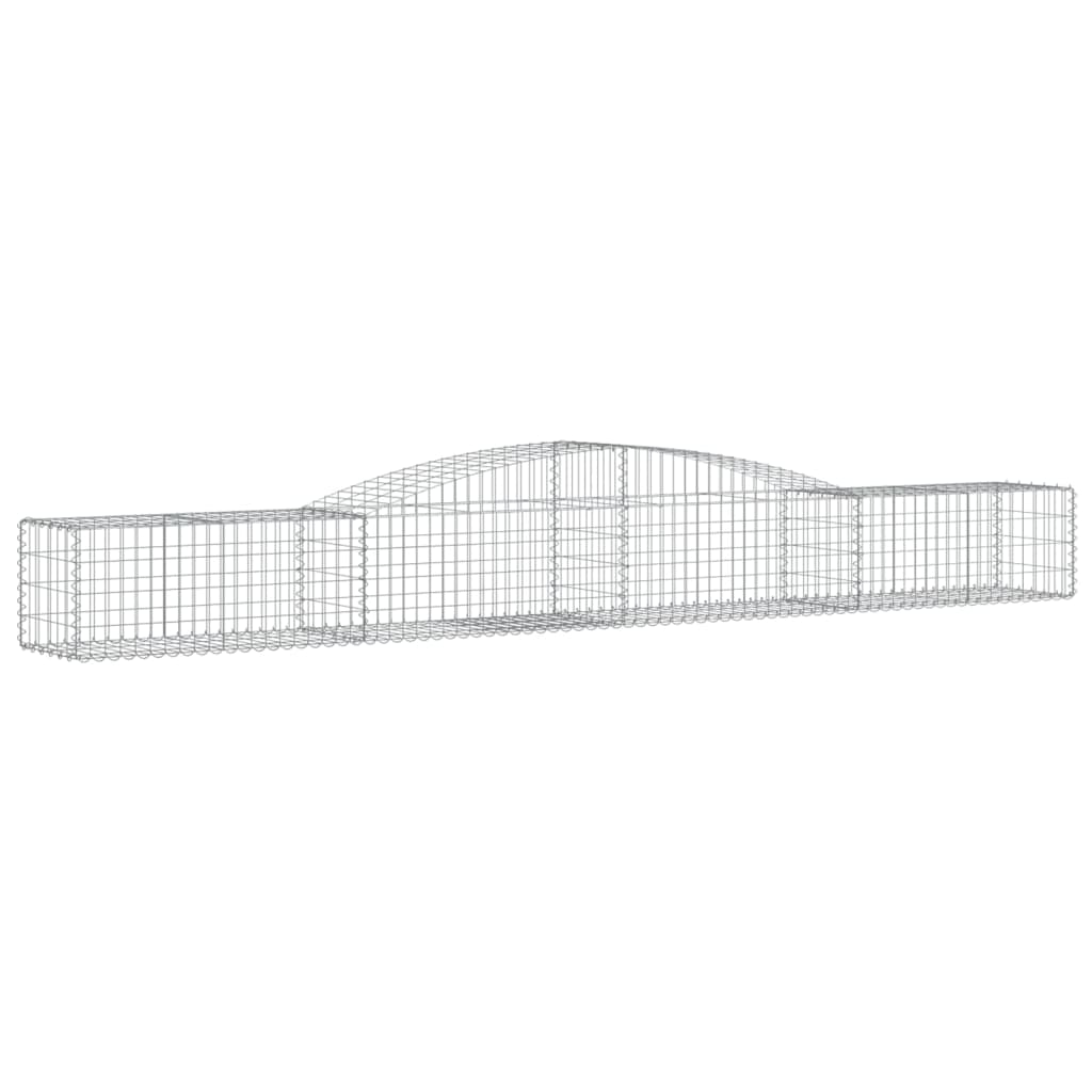 Cesti Gabbioni Ad Arco 4 Pz 400x50x40/60 Cm Ferro Zincato - Image 6