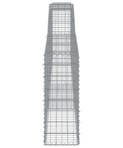 Cesti Gabbioni Ad Arco 15 Pz 400x30x80/100 Cm Ferro Zincato