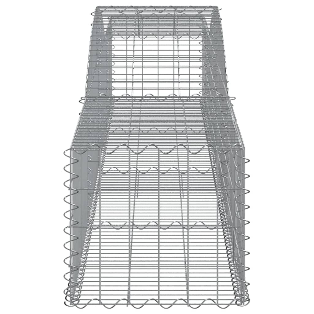 Cesti Gabbioni Ad Arco 4 Pz 400x50x40/60 Cm Ferro Zincato - Image 4