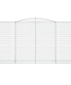 Cesti Gabbioni Ad Arco 3 Pz 400x50x200/220 Cm Ferro Zincato