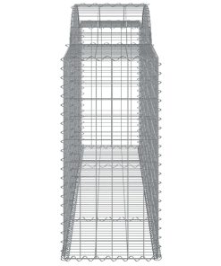Cesti Gabbioni Ad Arco 17 Pz 300x50x100/120 Cm Ferro Zincato