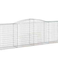 Cesti Gabbioni Ad Arco 3 Pz 400x50x120/140 Cm Ferro Zincato