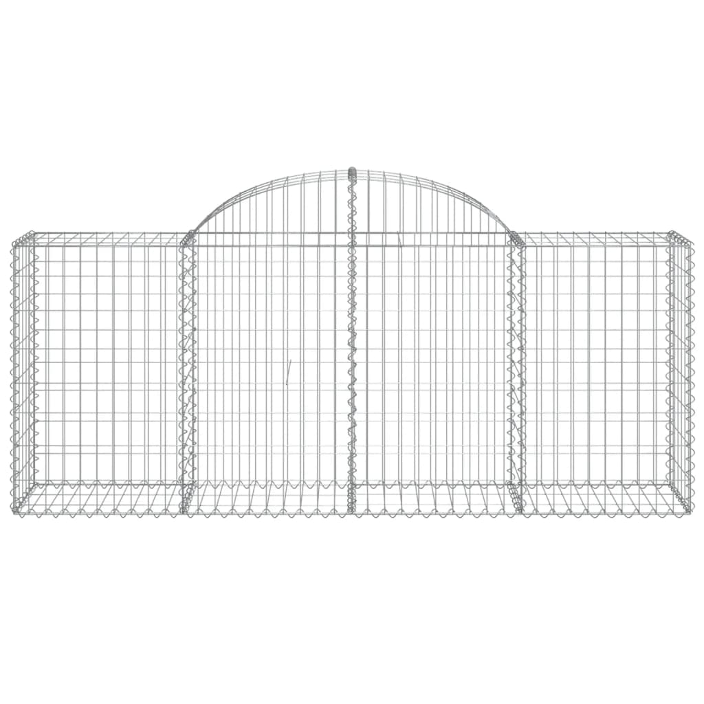 Cesti Gabbioni Ad Arco 20 Pz 200x50x80/100 Cm Ferro Zincato - Image 2