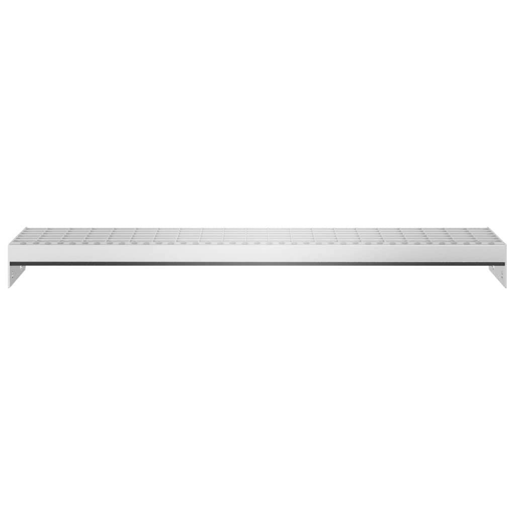 Gradino In Griglia 80x24x7 Cm Acciaio Zincato