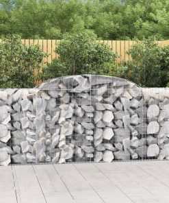 Cesti Gabbioni Ad Arco 3 Pz 300x50x100/120 Cm Ferro Zincato
