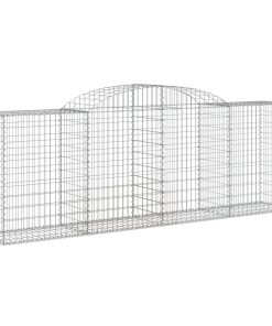 Cesti Gabbioni Ad Arco 10 Pz 300x50x100/120 Cm Ferro Zincato