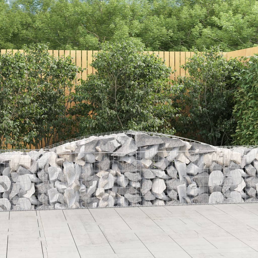 Cesti Gabbioni Ad Arco 2 Pz 400x50x60/80 Cm Ferro Zincato - Image 5