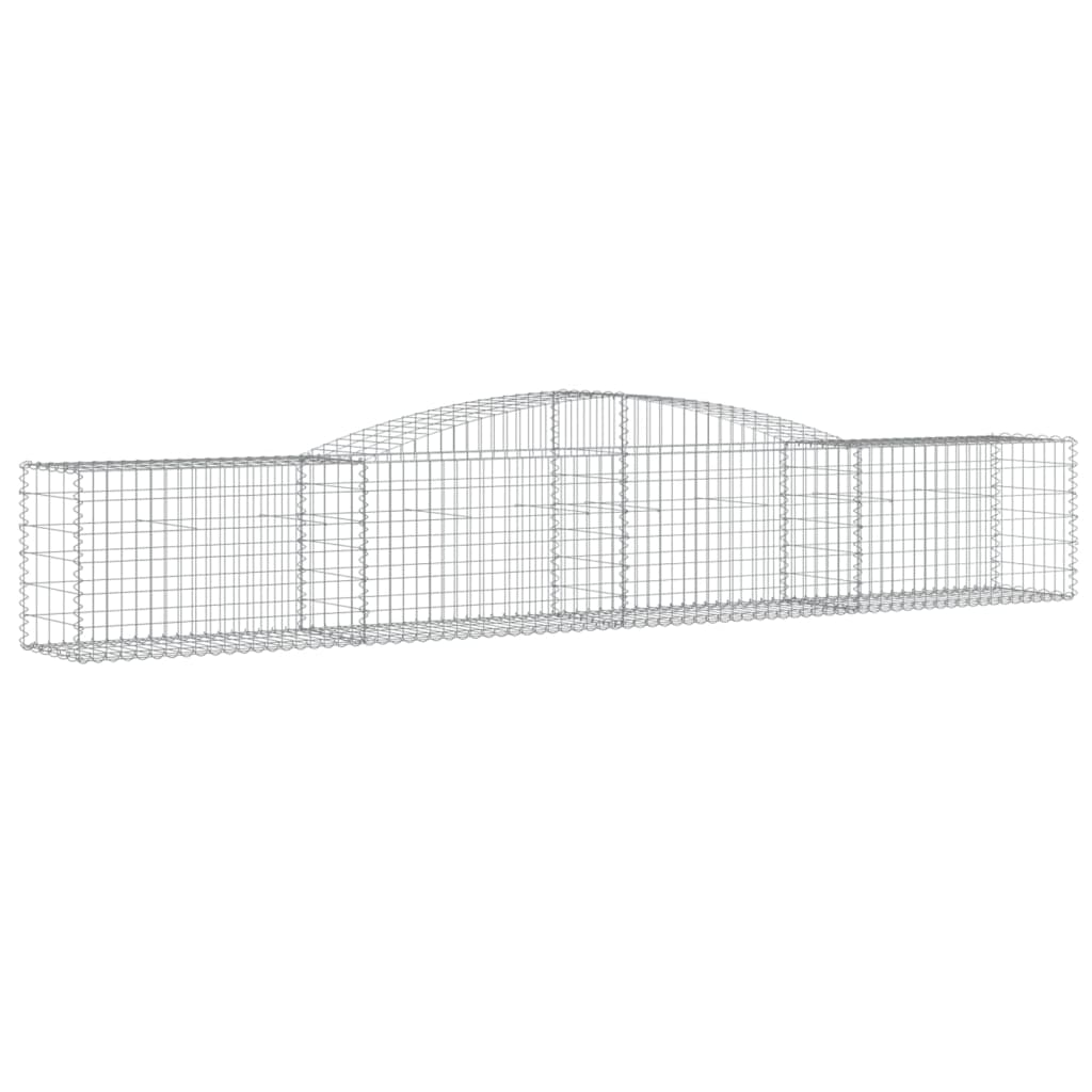 Cesti Gabbioni Ad Arco 2 Pz 400x50x60/80 Cm Ferro Zincato - Image 3