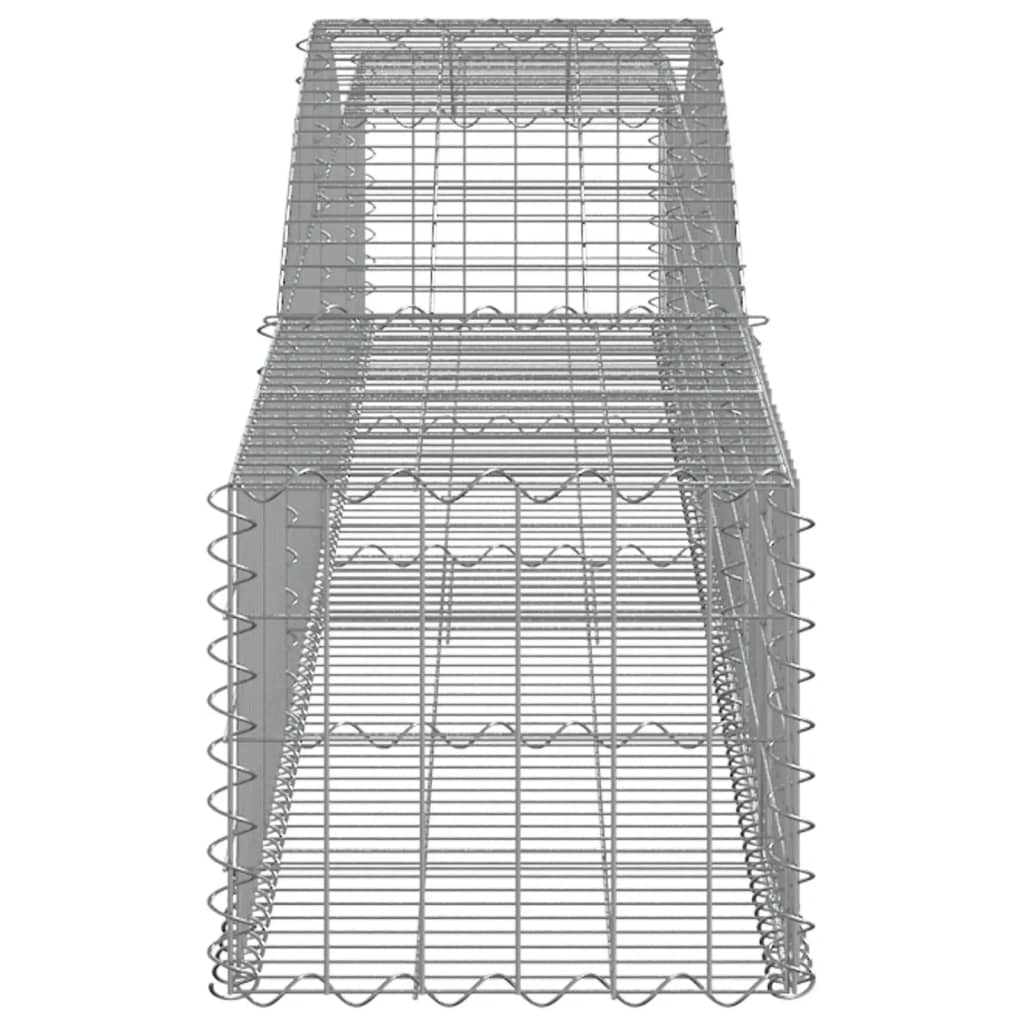 Cesti Gabbioni Ad Arco 2 Pz 400x50x40/60 Cm Ferro Zincato - Image 4