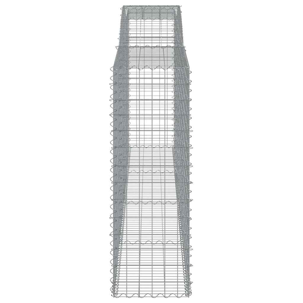 Cesti Gabbioni Ad Arco 5 Pz 400x50x140/160 Cm Ferro Zincato