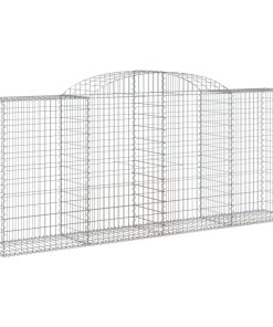 Cesti Gabbioni Ad Arco 7 Pz 300x50x120/140 Cm Ferro Zincato