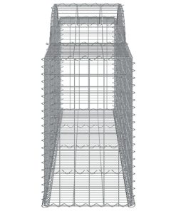 Cesti Gabbioni Ad Arco 10 Pz 300x50x80/100 Cm Ferro Zincato