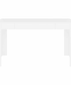Tavolo Da Pranzo Bianco 140x74,5x76 Cm In Legno Multistrato