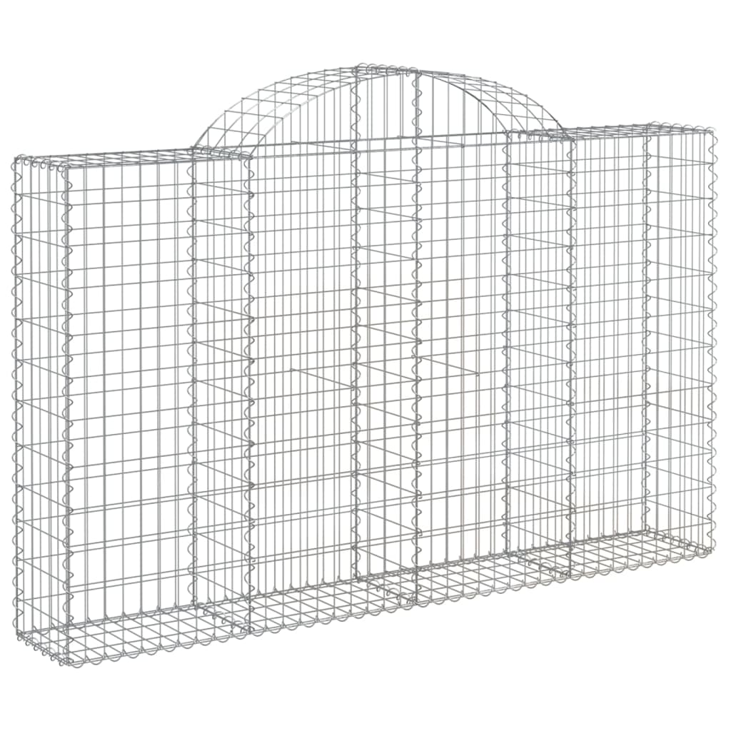 Cesti Gabbioni Ad Arco 5 Pz 200x30x120/140 Cm Ferro Zincato - Image 5