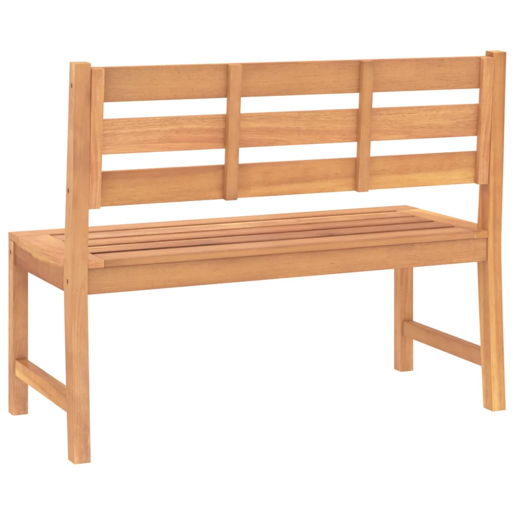Panchina Da Giardino 114 Cm In Legno Massello Di Teak - Image 6