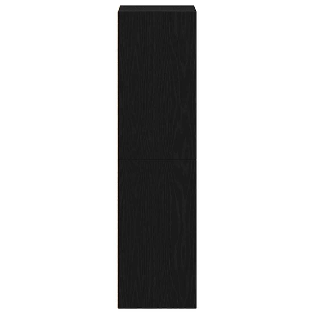 Libreria Rovere Nero 36x30x114 Cm In Legno Multistrato - Image 6