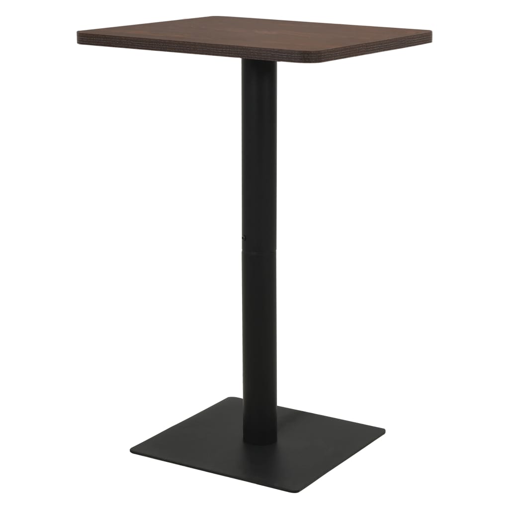 Tavolo Da Bistrot Cenere Scuro 78,5x78,5x107 cm