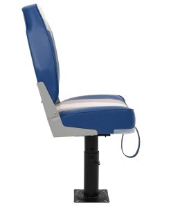 Sedile Per Barca Con Supporto Altezza Regolabile Girevole 360°