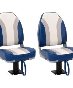 Sedili Per Barca 2pz Con Supporto Girevole 360°