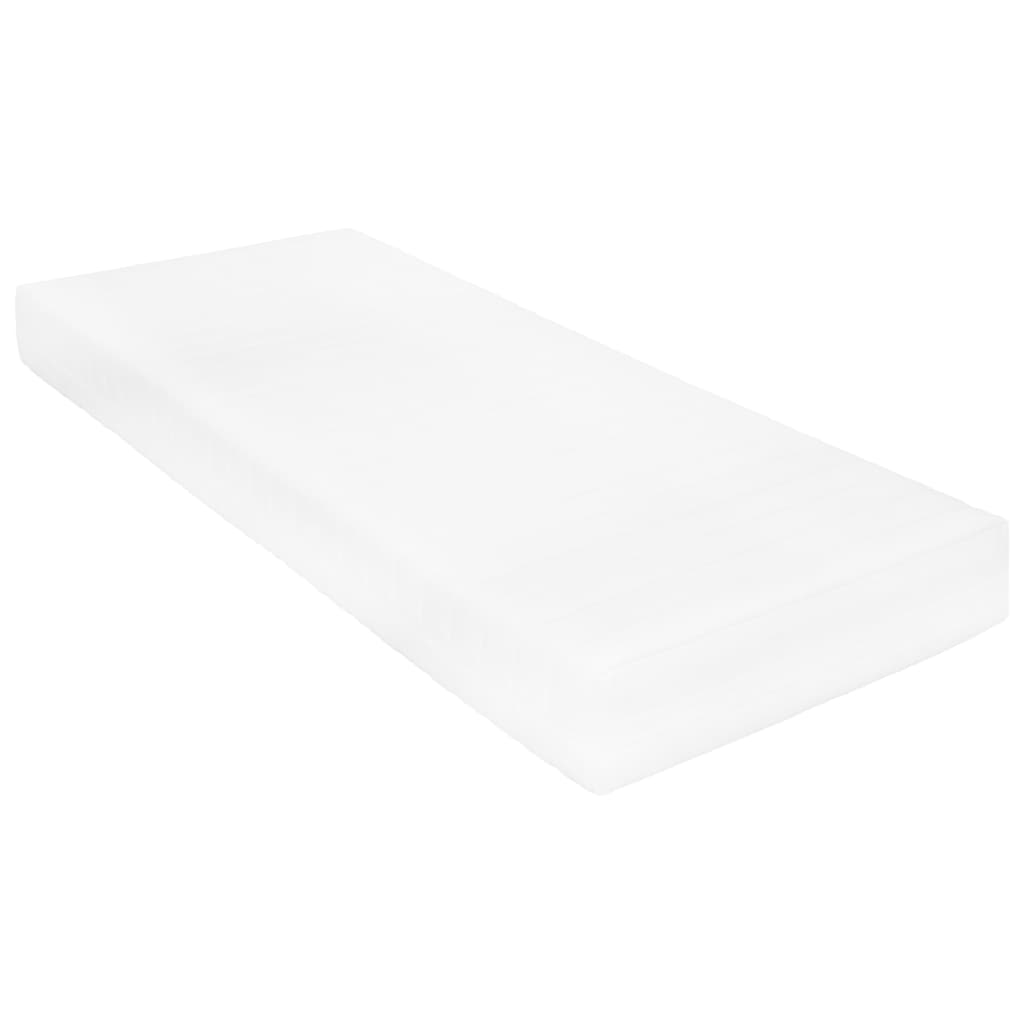 Materasso 80x200 Cm 7 Zone Schiuma Di Poliuretano 16 Cm H2 h3