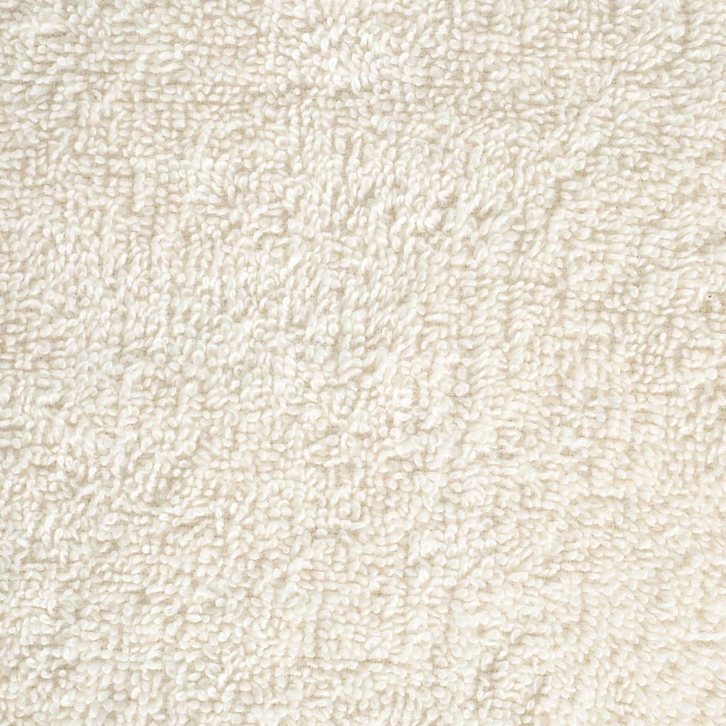 Asciugamani Premium Solund 10 Pz Crema 30x30 Cm 600 G/m²