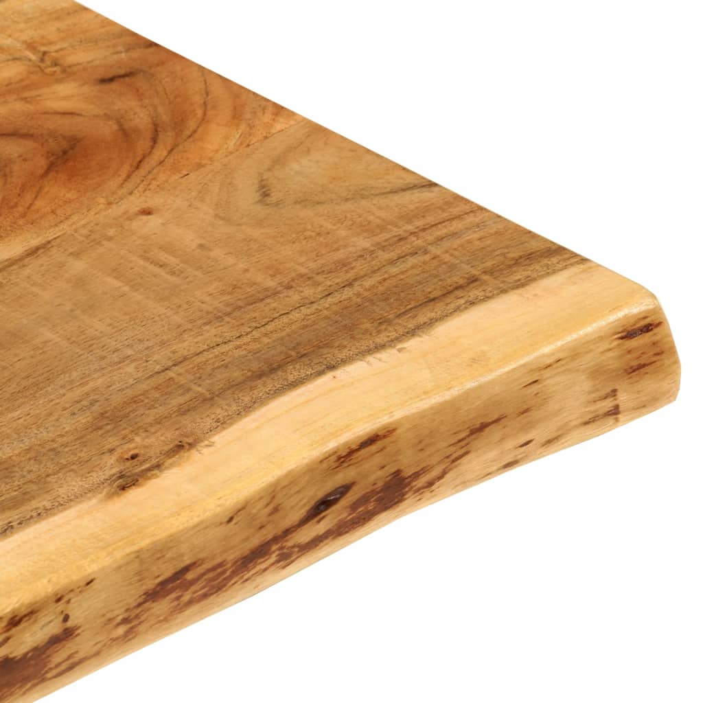 Piano Per Vanità Bagno In Massello Di Acacia 140x52x3,8 cm - Image 5