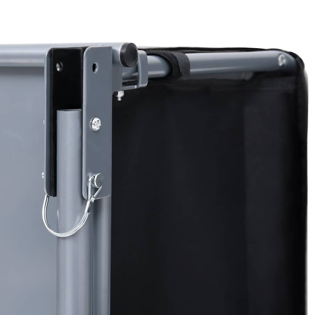 Rimorchio Da Bici Nero E Grigio 65 kg - Image 2