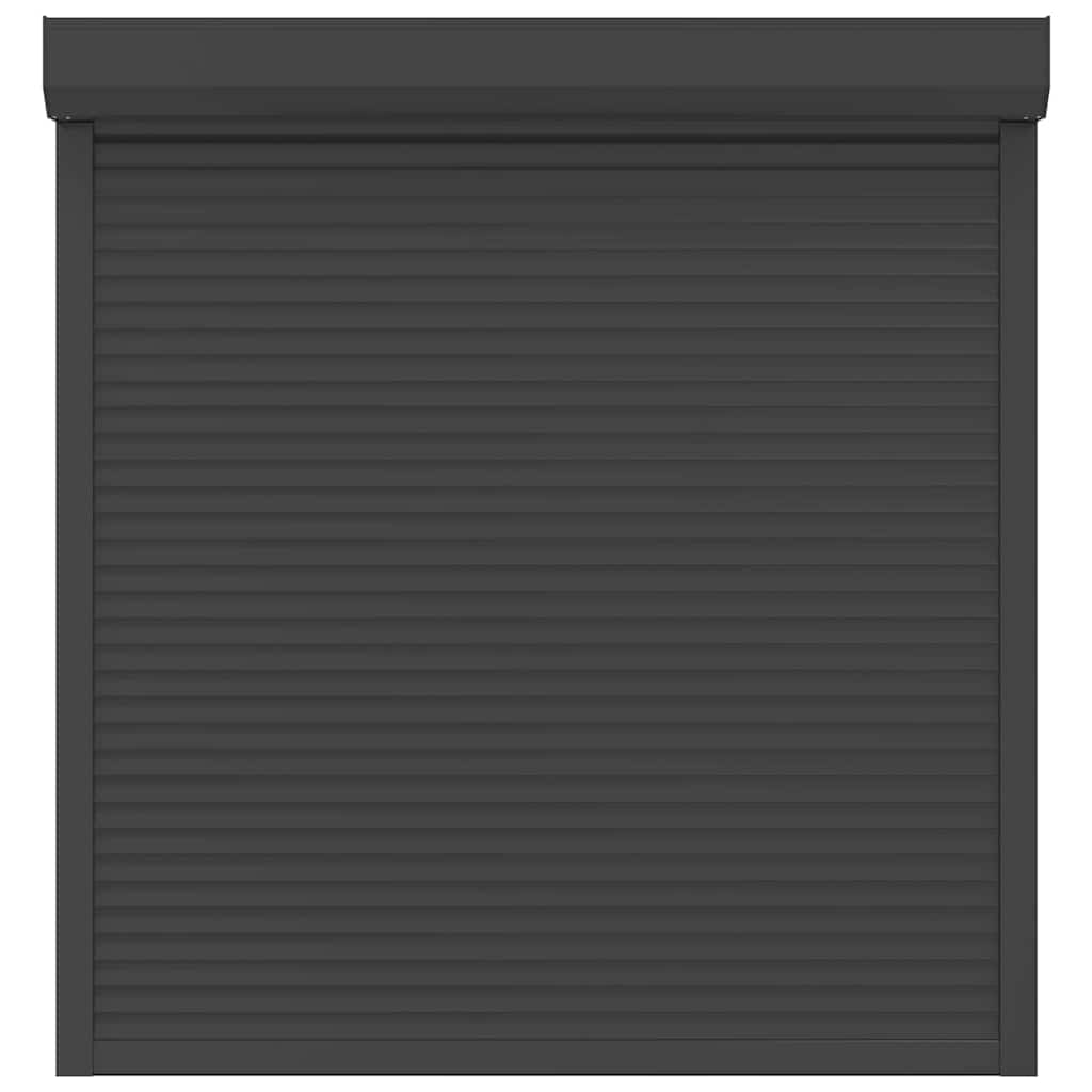 Tapparella Avvolgibile In Alluminio 140x150 Cm Antracite