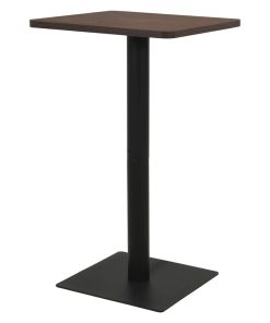Tavolo Da Bistrot Cenere Scuro 70x70x107 cm