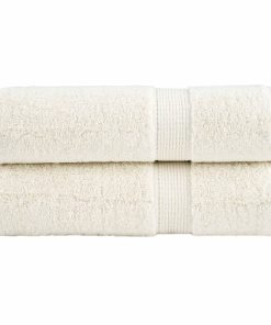 Asciugamani Da Bagno Solund 2 Pz Crema 50x100 Cm 600 G/m²