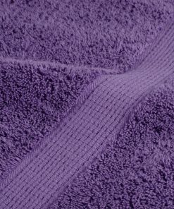 Set Asciugamani Solund 12 Pz Viola 600 Gsm