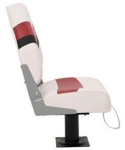 Set Sedile Da Barca Pieghevole 4 Pz Con Schienale Alto