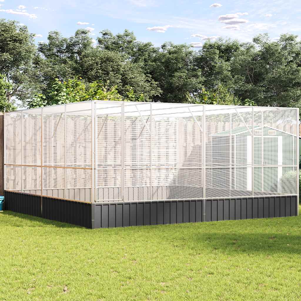 Voliera Argento 418x414x212 Cm In Acciaio - Image 4