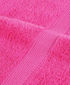 Asciugamani Da Doccia Solund 10 Pz Rosa 70x140 Cm 600 G/m²