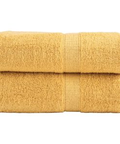 Asciugamani Premium Solund 2 Pz Oro 30x30 Cm 600 G/m²