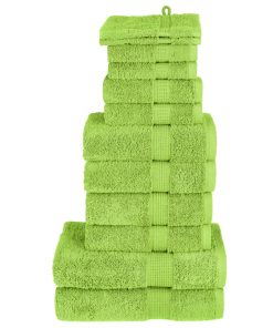 Set Asciugamani Solund 12 Pz Verdi 600 Gsm