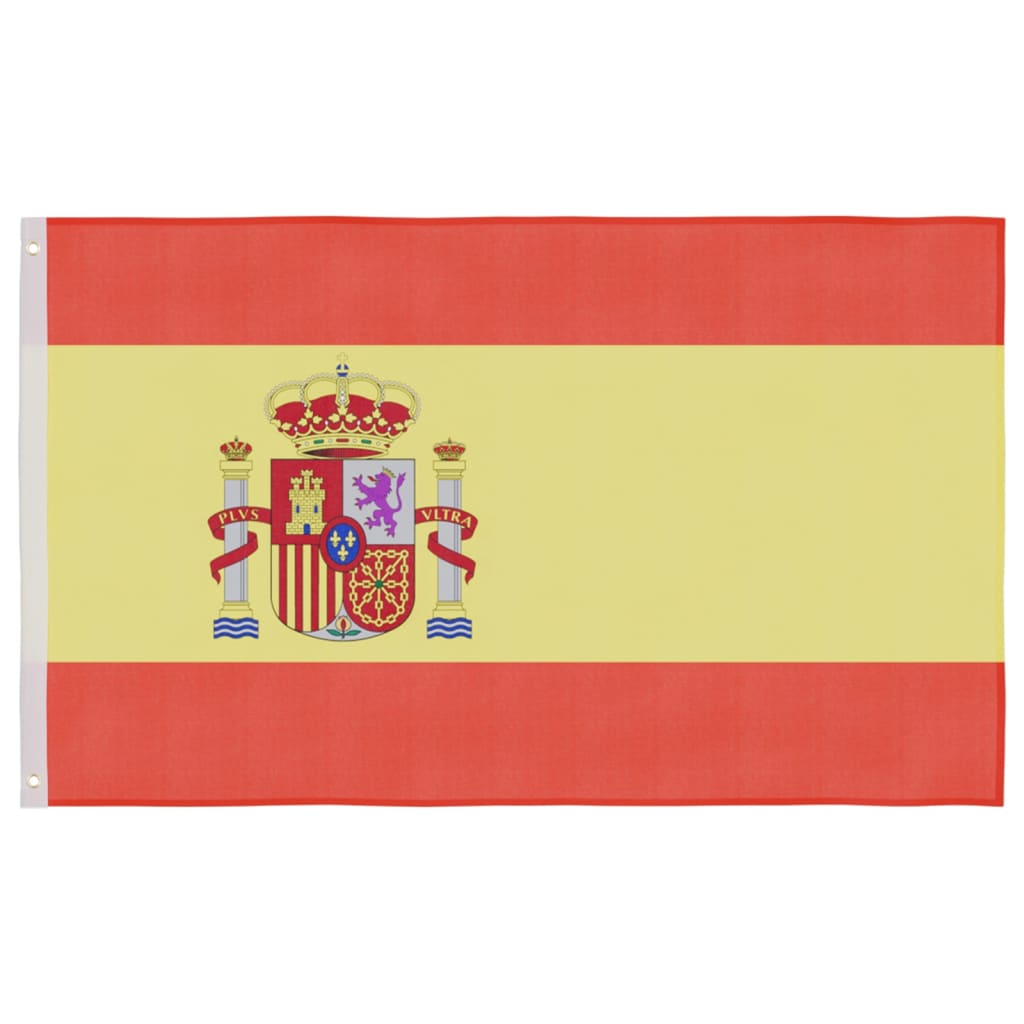Asta E Bandiera Spagna 5,55 M Alluminio